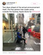 公关策划：等待购买 iPhone X