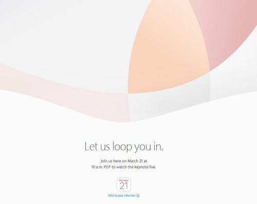 苹果iPhone SE即将登场 2016新品发布会时间已确定！
